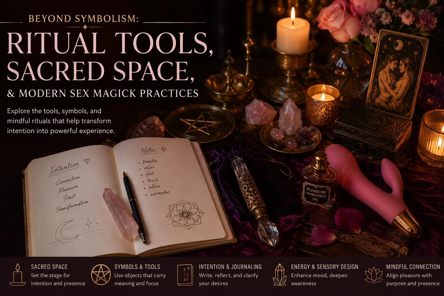 Beyond Symbolism: Ritual Tools, Sacred Space, and Modern Sex Magick Practices