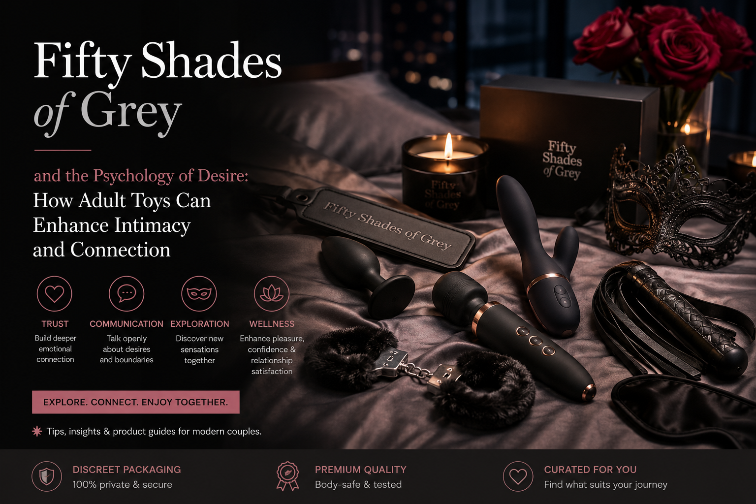 Fifty Shades of Grey and the Psychology of Desire: How Adult Toys Can Enhance Intimacy and Connection