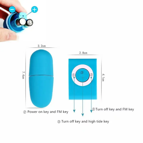 20-Frequency Personal Massager – Portable Multi-Speed Vibrator for Full-Body Relief
