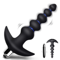 10-Frequency Vibrating Anal Plug - Waterproof Battery Powered Butt Plug for Men & Women