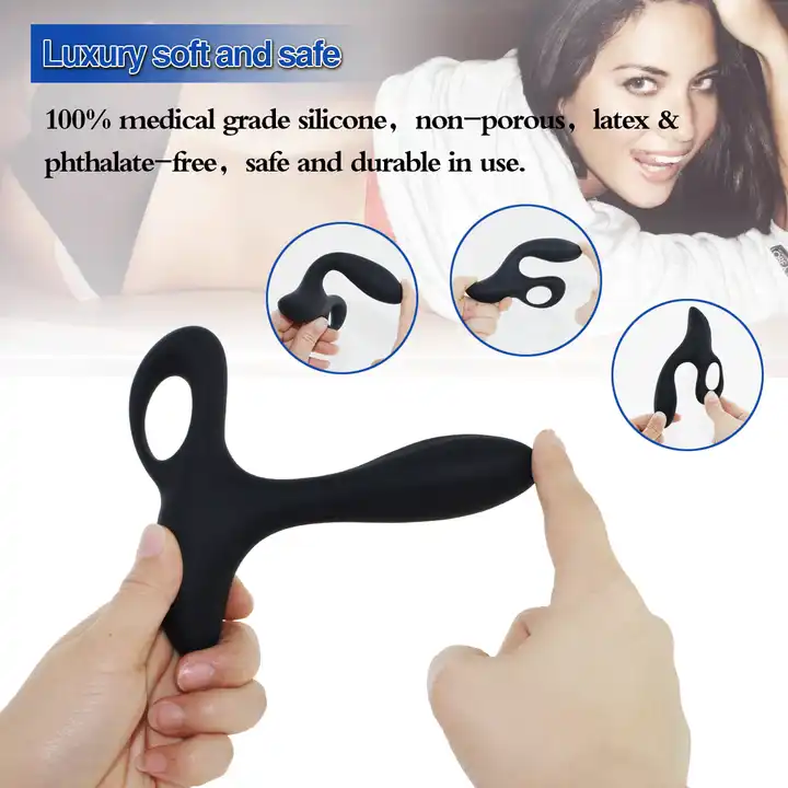 10-Speed Remote Control Vibrating Anal Plug - USB Rechargeable Weighted Prostate Massager
