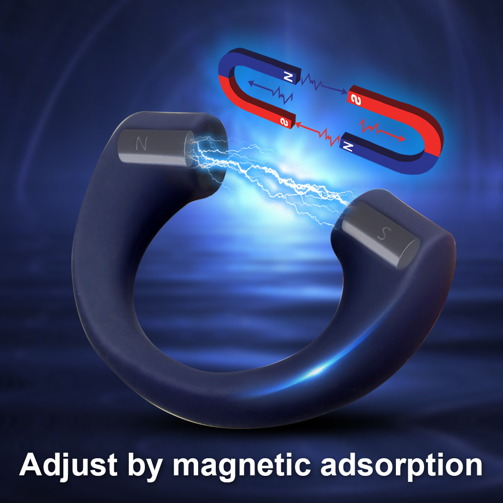 10-Speed Vibrating Cock Ring with Wireless Remote - Waterproof Stamina Booster Ring - USB Charging