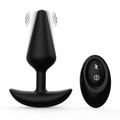 Multi-Size Remote Control Anal Plug Set - 12-Frequency USB Rechargeable Vibrating Butt Plug