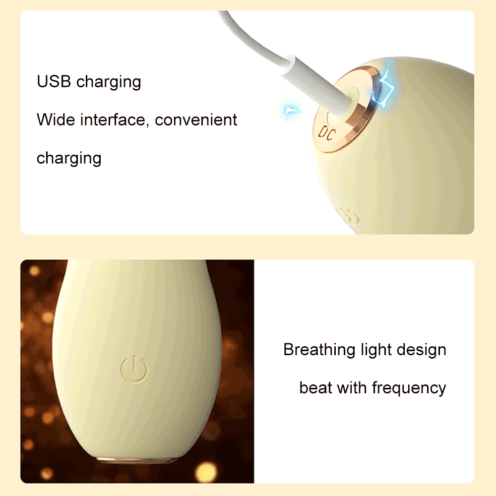 BR-LL2117-2120 Personal Massager – 10-Frequency USB Rechargeable Vibrator