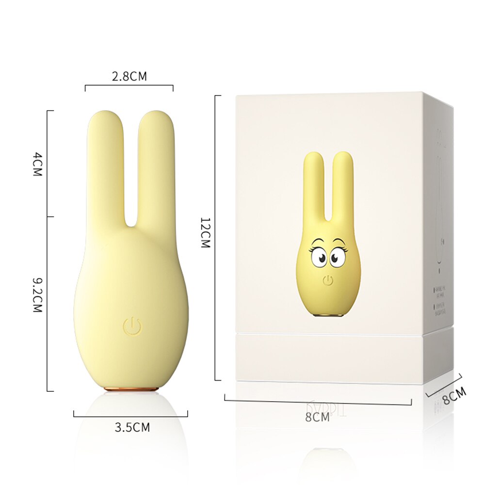 BR-LL2117-2120 Personal Massager – 10-Frequency USB Rechargeable Vibrator