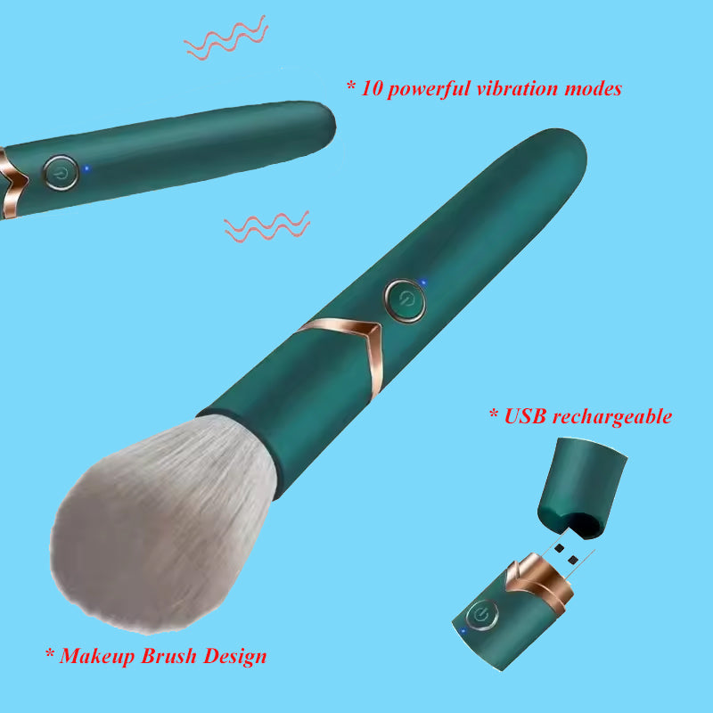 Personal Wand Massager – 10 Vibration Levels USB Rechargeable Body-Safe Silicone