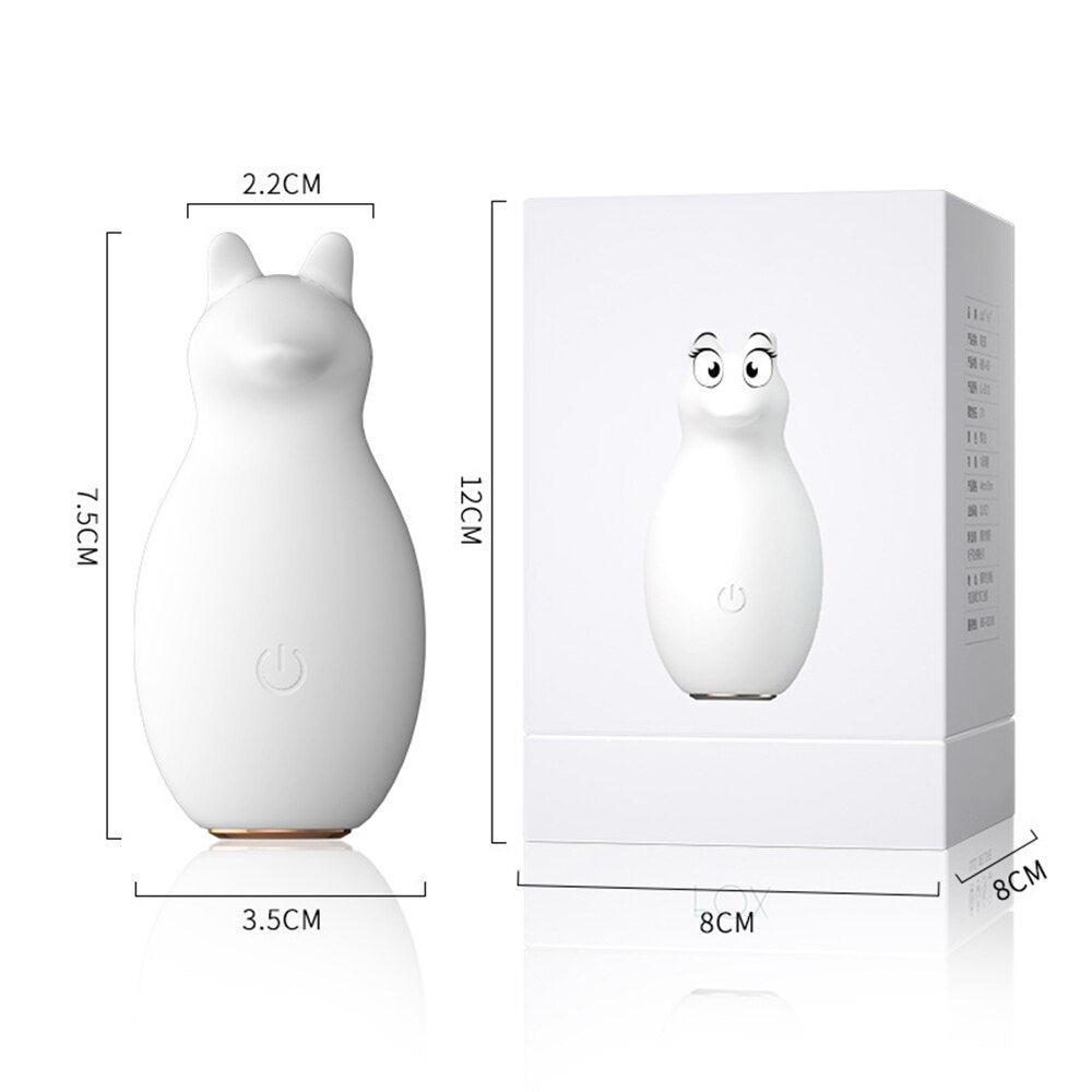 BR-LL2117-2120 Personal Massager – 10-Frequency USB Rechargeable Vibrator
