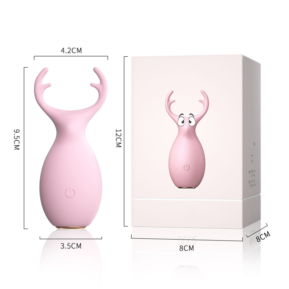 BR-LL2117-2120 Personal Massager – 10-Frequency USB Rechargeable Vibrator