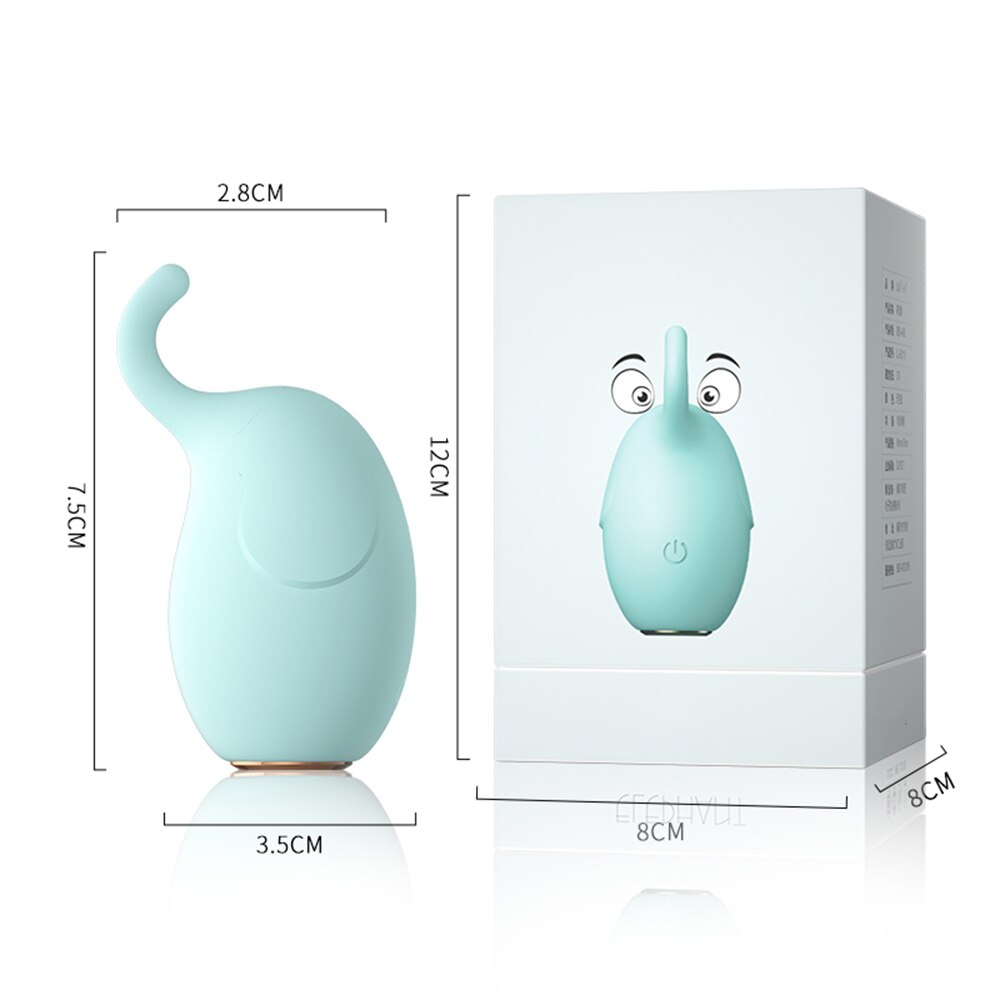 BR-LL2117-2120 Personal Massager – 10-Frequency USB Rechargeable Vibrator