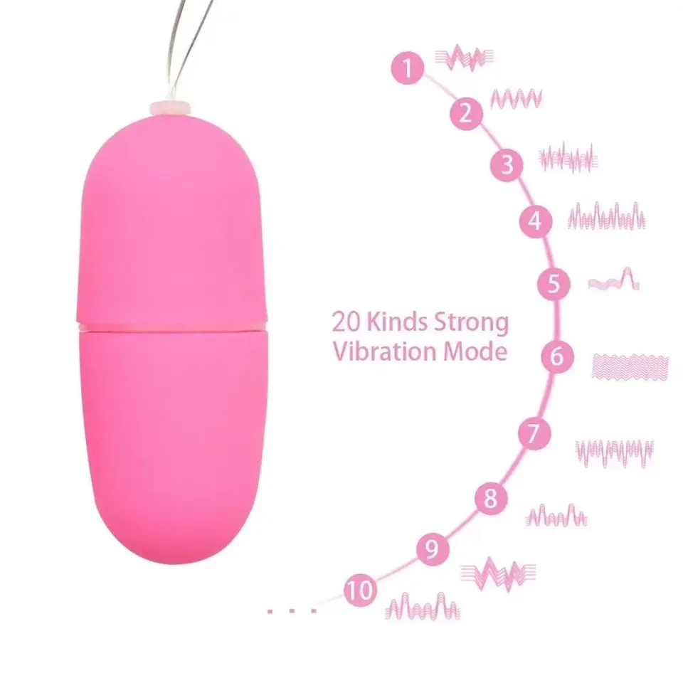 20-Frequency Personal Massager – Portable Multi-Speed Vibrator for Full-Body Relief