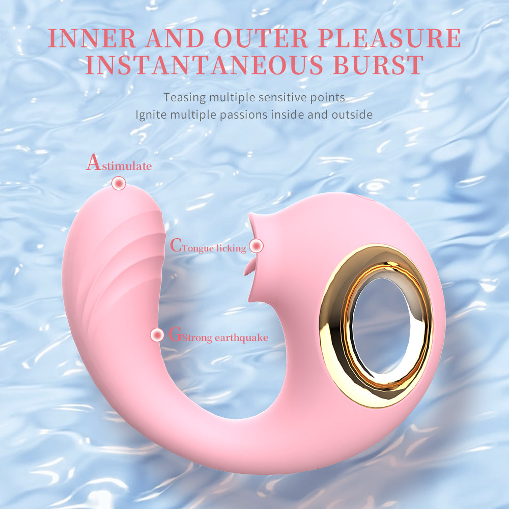 Innovative Licking Vibrator – 10 Frequency Modes USB Rechargeable Personal Massager