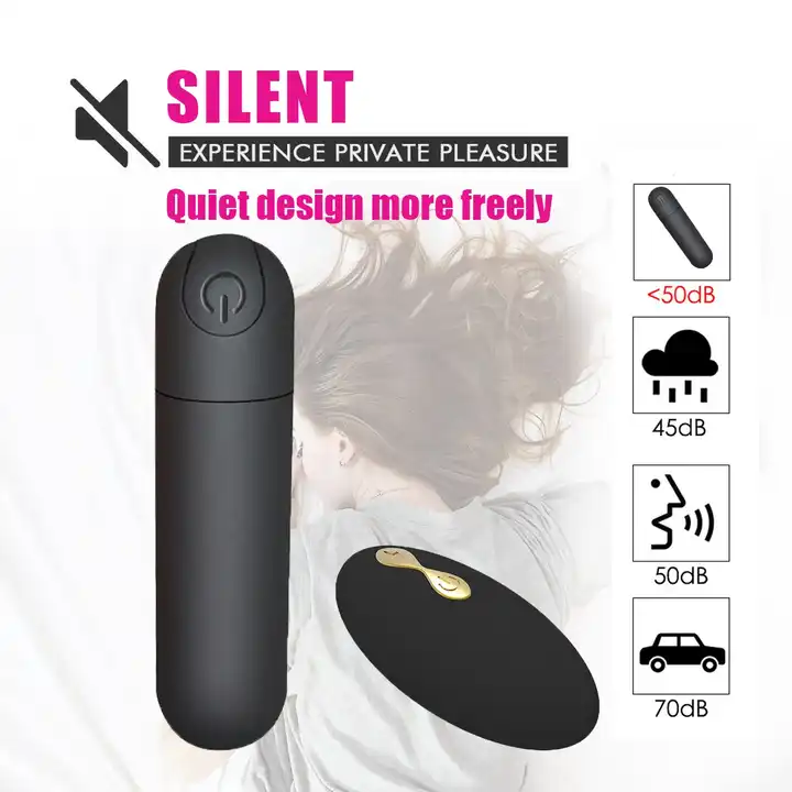 Wireless Remote Control Vibrator – 10 Modes USB Rechargeable Full-Body Massager