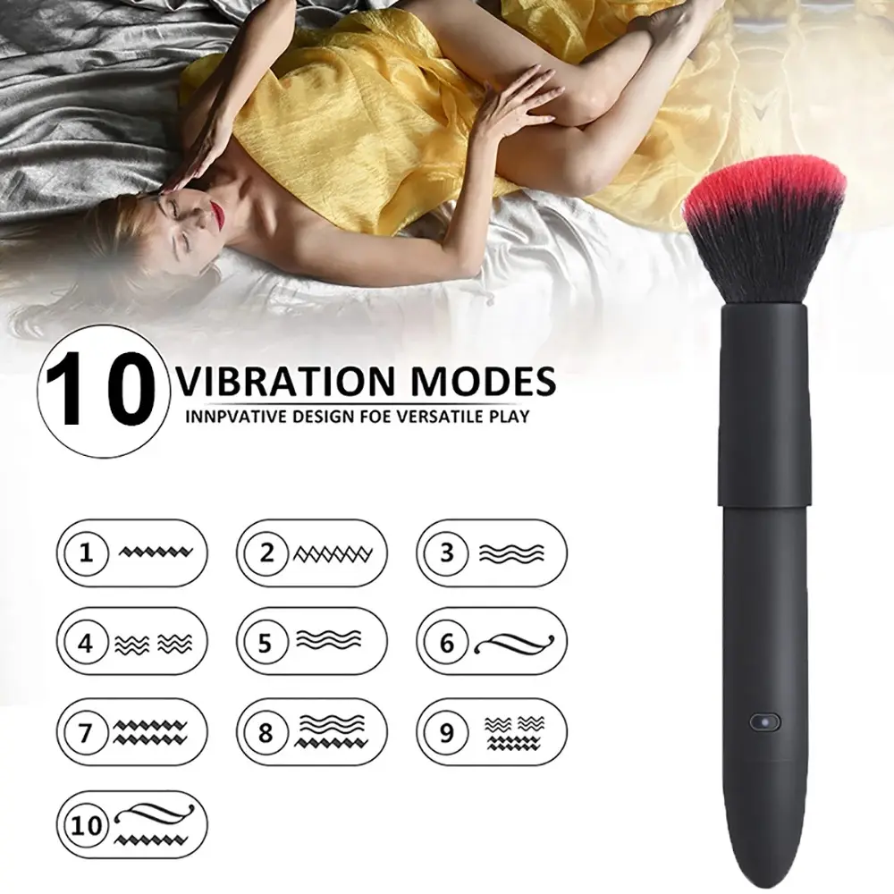 Personal Wand Massager – 10 Vibration Levels USB Rechargeable Body-Safe Silicone