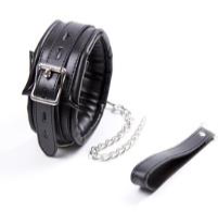 Premium 53x6cm Wide Nylon BDSM Collar – 180g Heavy-Duty Neck Restraint – Adjustable Padded Comfort Choker for Bondage Play