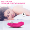 9-Mode Sucking Massager – Compact USB Rechargeable Silicone Vibrator