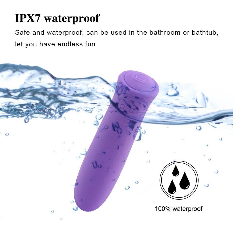 Compact Mini Vibrator – 7 Speed Adjustable USB Rechargeable Massager