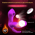 Luxury Warming Massager – 7-Mode Suction & Vibration with Wireless Remote