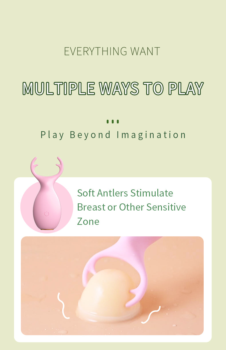 BR-LL2117-2120 Personal Massager – 10-Frequency USB Rechargeable Vibrator
