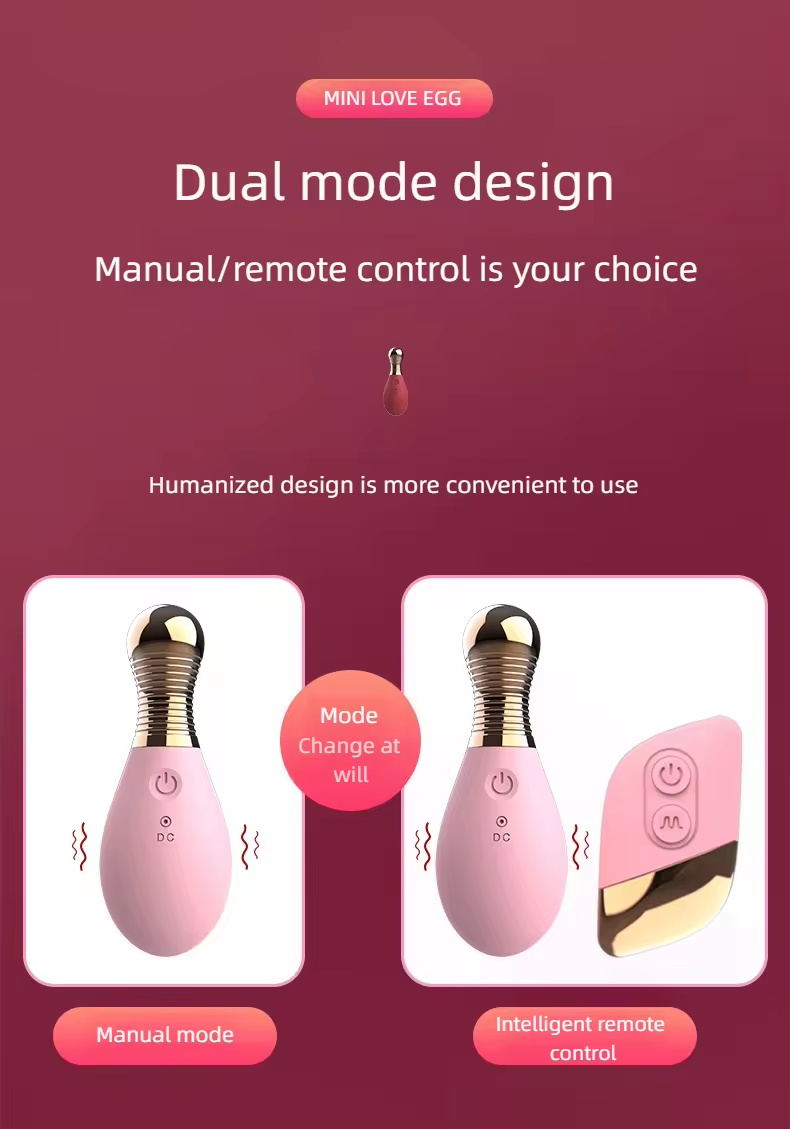 Unique Ergonomic Remote Vibrator – Wireless USB Rechargeable Silicone Massager