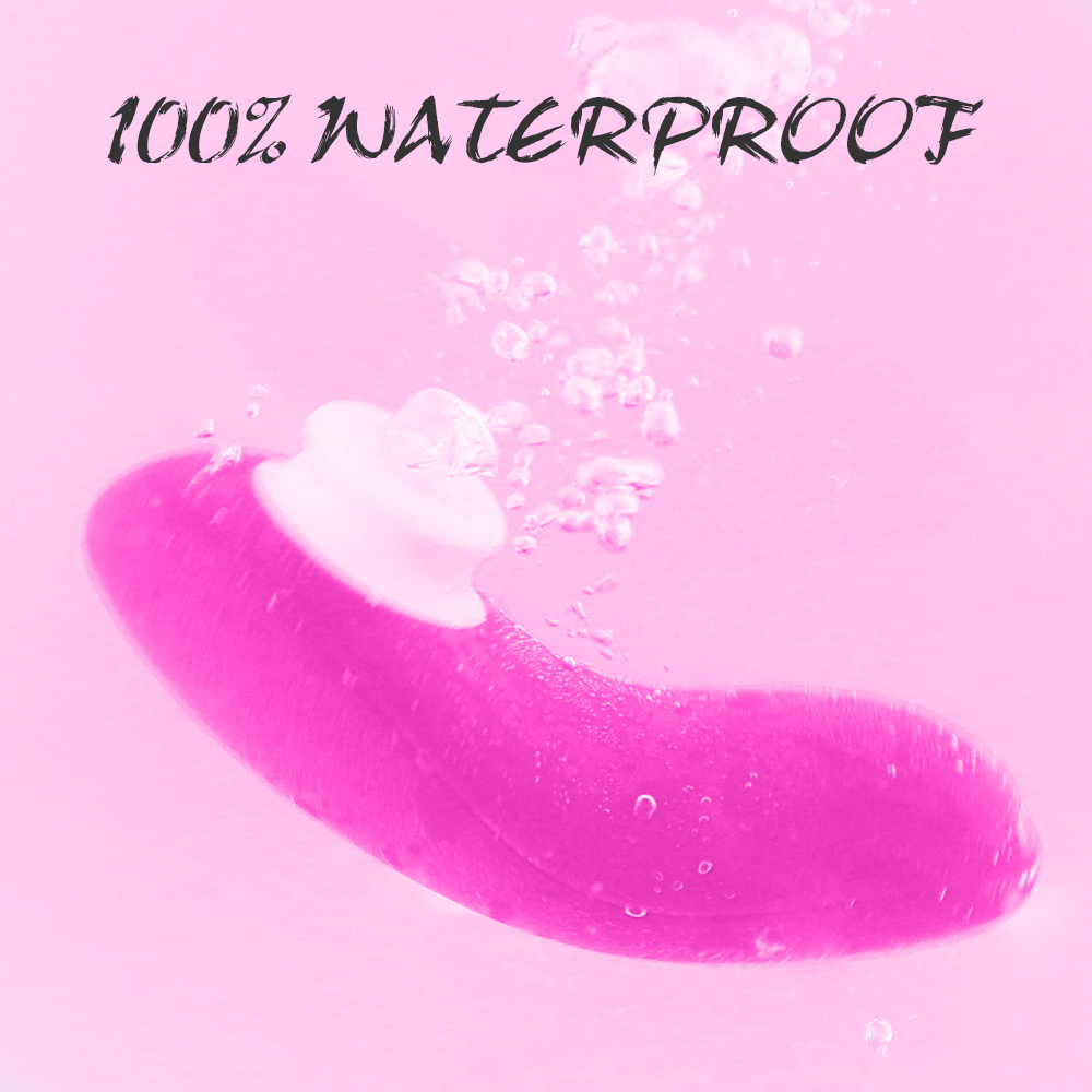 9-Mode Sucking Massager – Compact USB Rechargeable Silicone Vibrator