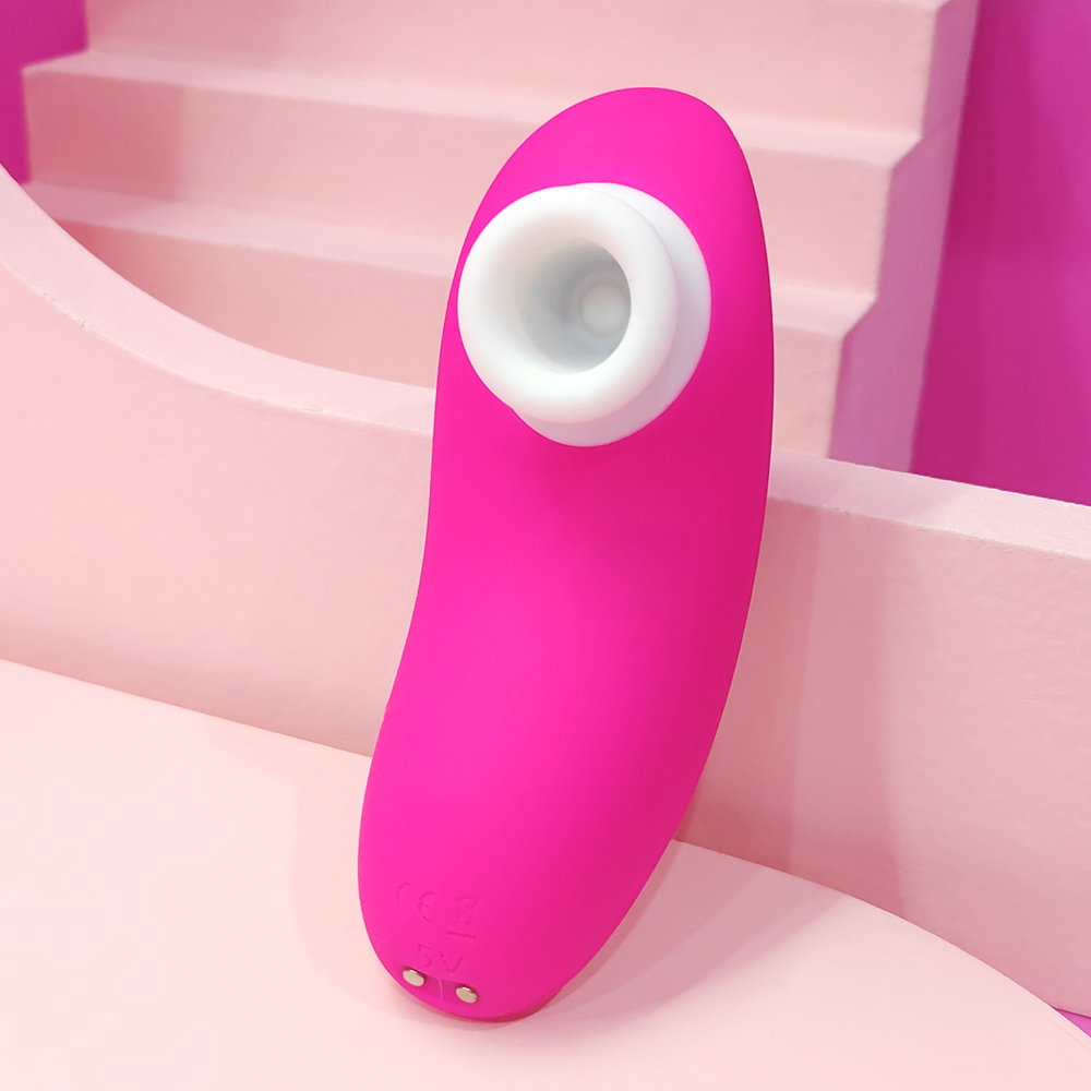 9-Mode Sucking Massager – Compact USB Rechargeable Silicone Vibrator