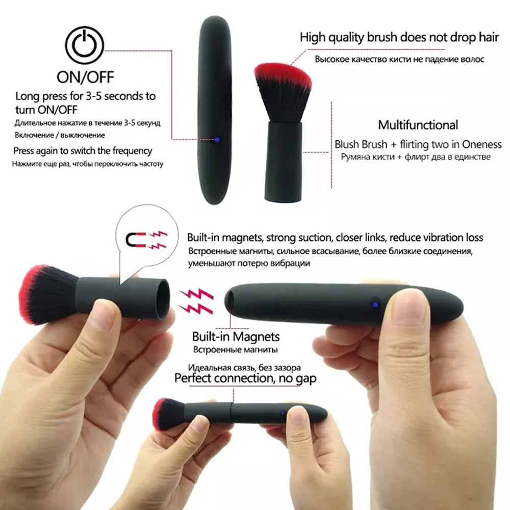 Personal Wand Massager – 10 Vibration Levels USB Rechargeable Body-Safe Silicone