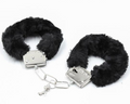 Premium Adjustable Lockable Handcuffs – 124g Secure BDSM Wrist Cuffs with Keys – High-Security Erotic Restraints - Black