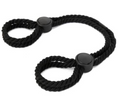 Adjustable Soft Rope Cuffs – 41g Lightweight Shibari-Style Wrist Restraints – Comfortable Cotton Bondage Handcuffs