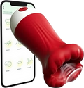 App-Controlled Smart Masturbator Cup - 9 Vibration Frequencies - Male Massage Device