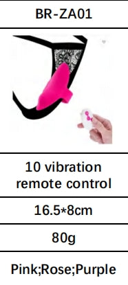 Personal Wellness Device – 10-Speed Remote-Controlled Silicone Massager