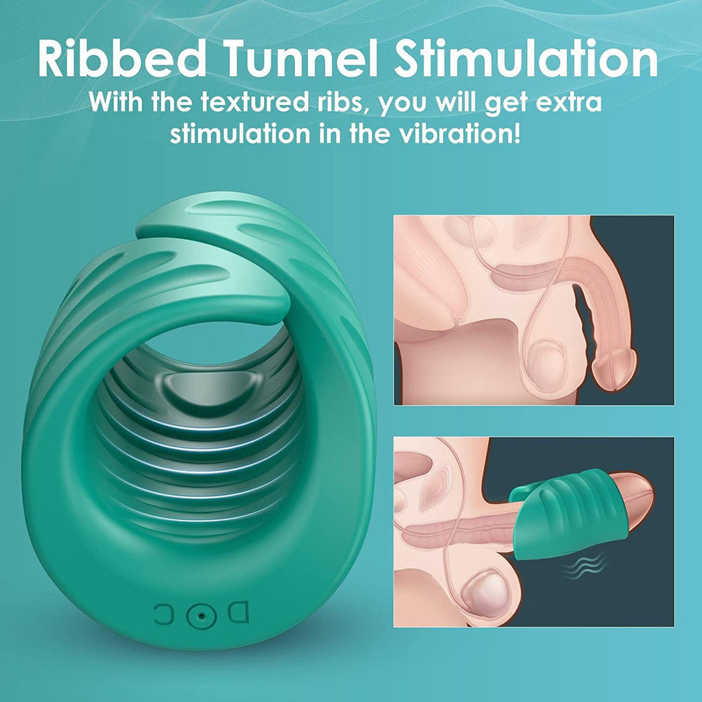 Bliss For Him App Controlled Masturbator Cup – 9 Frequency USB Rechargeable