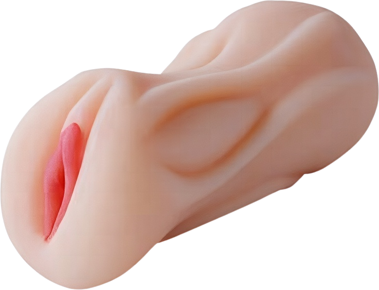 Compact Male Masturbator - Lifelike Vagina Texture Pocket Pussy - 12.5cm