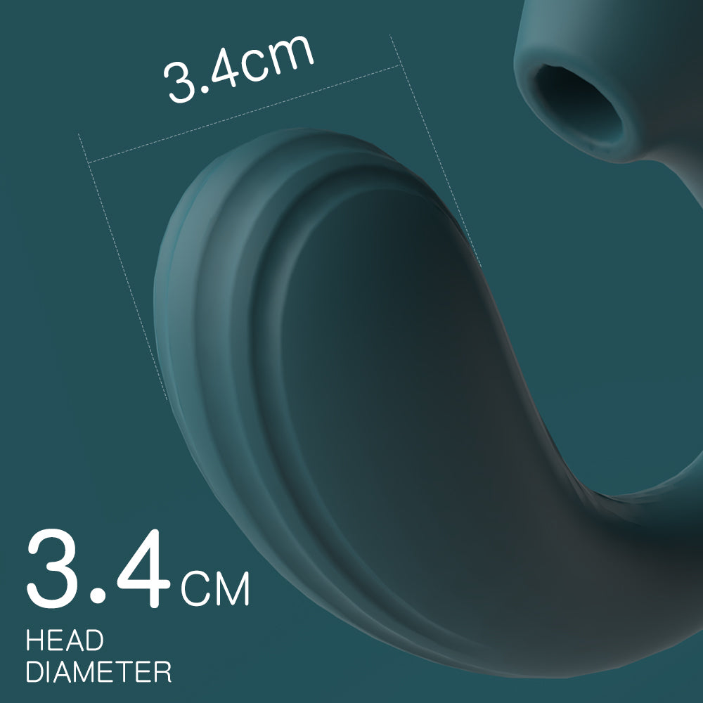 10-Frequency Sucking Vibrator – Fast USB Rechargeable Waterproof Massager