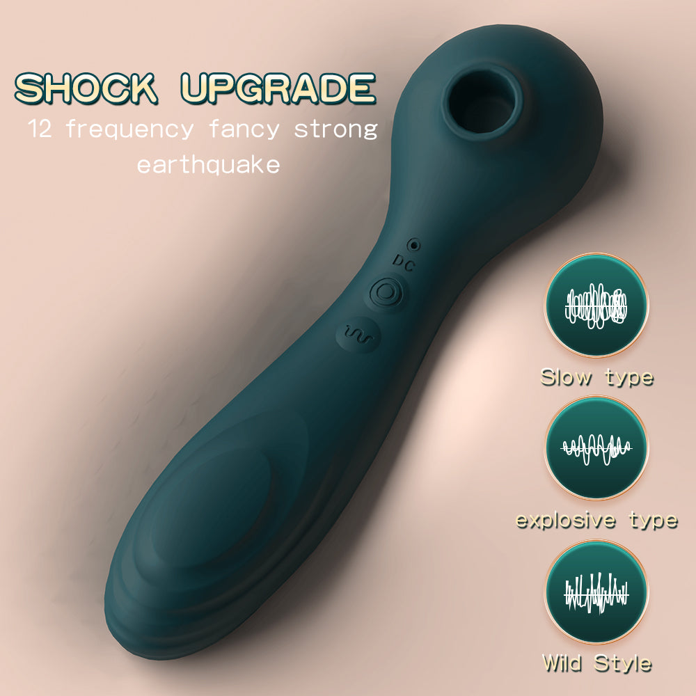 Double-Power Personal Massager – 12-Speed Compact Silicone Wellness Device