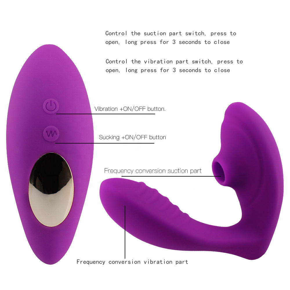 Air-Pulse Sucking Device – 2-in-1 Rechargeable Portable Wellness Massager