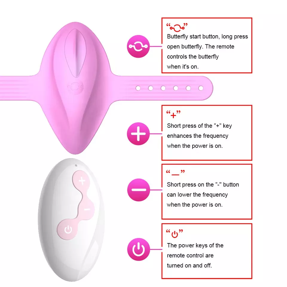 Personal Wellness Device – 10-Speed Remote-Controlled Silicone Massager