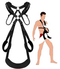 Adjustable Portable Sex Swing - Lightweight Door Suspension System (485g)