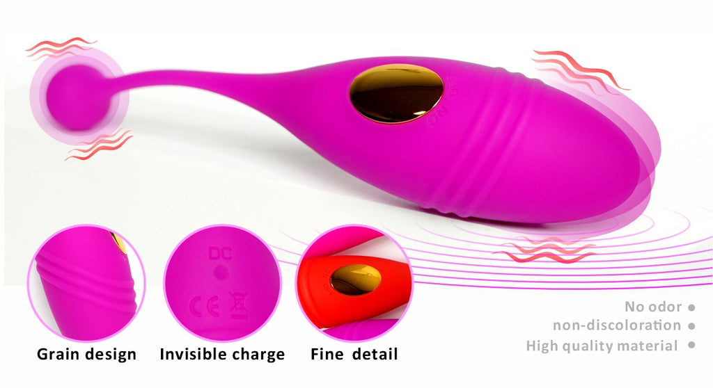 Wireless Remote Control Massager – 9 Modes USB Rechargeable Full-Body Vibrator