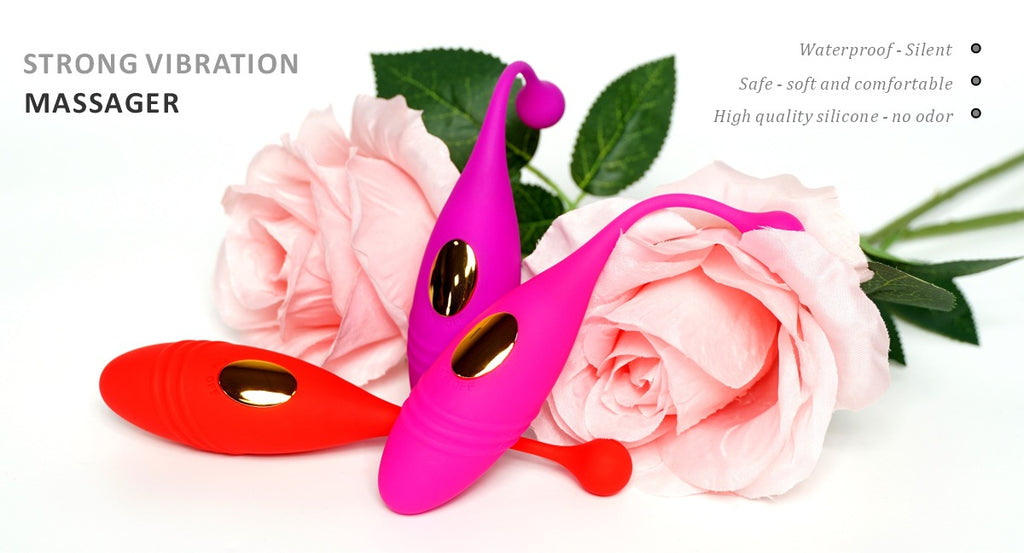 Wireless Remote Control Massager – 9 Modes USB Rechargeable Full-Body Vibrator