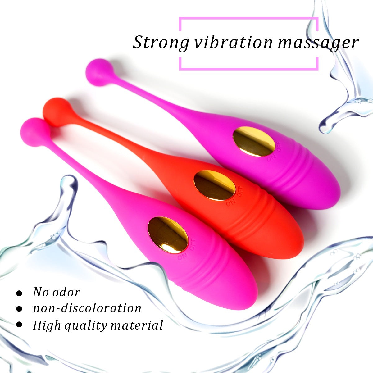 Wireless Remote Control Massager – 9 Modes USB Rechargeable Full-Body Vibrator
