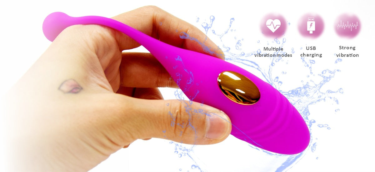 Wireless Remote Control Massager – 9 Modes USB Rechargeable Full-Body Vibrator