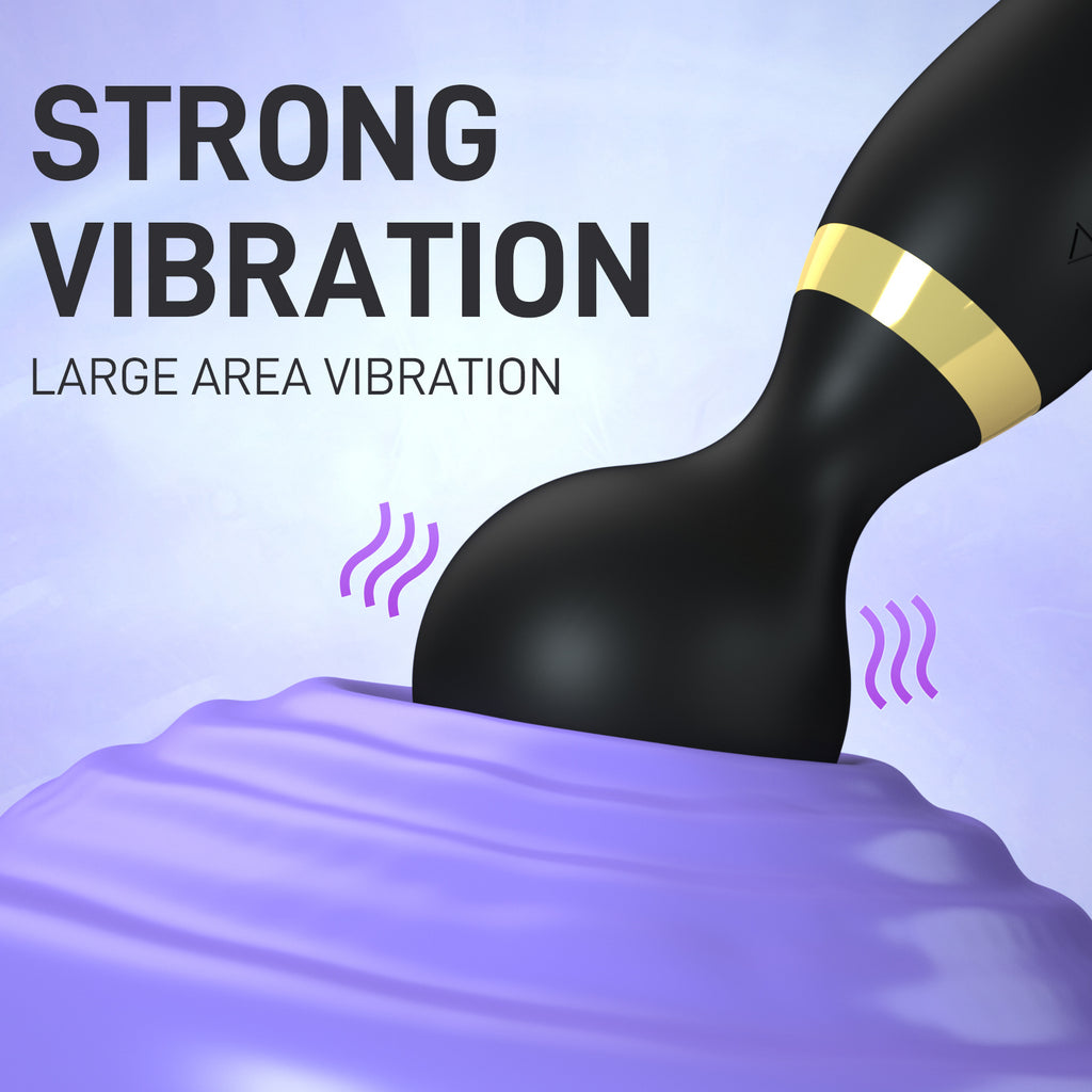 Double Power Intimate Massager – Dual Motor USB Rechargeable Silicone Device