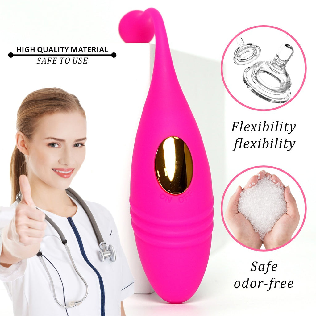 Wireless Remote Control Massager – 9 Modes USB Rechargeable Full-Body Vibrator