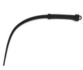 Premium 63.5cm Silicone Erotic Whip – 198g Weighted Impact Crop – Body-Safe Sensory Toy in Black, Red, & Flesh