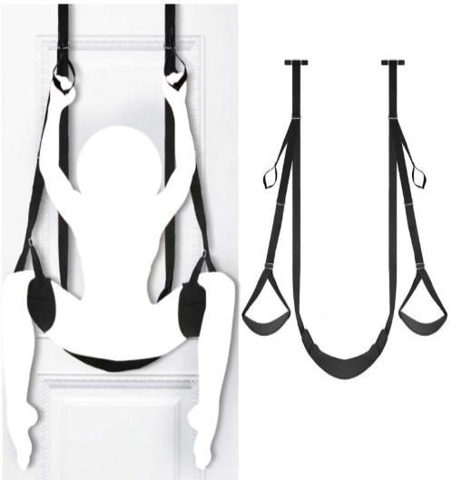 Premium Adjustable Sex Swing - Heavy Duty Door & Ceiling Suspension System (480g)