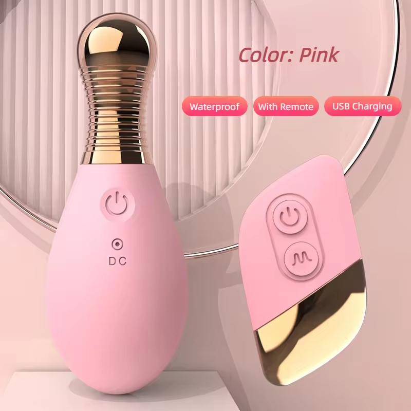 Unique Ergonomic Remote Vibrator – Wireless USB Rechargeable Silicone Massager